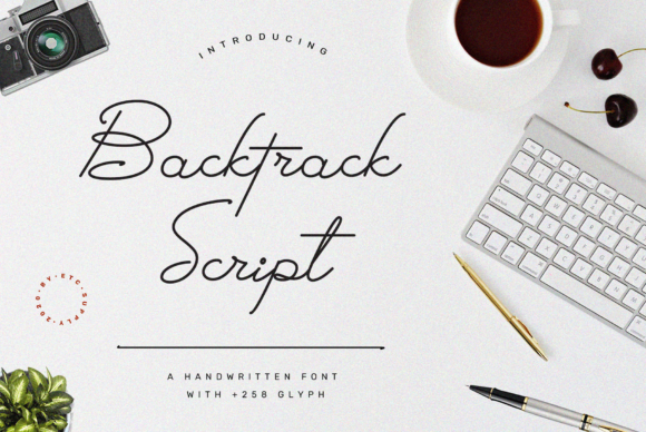 Backtrack Script: A Flowing Font for Modern Creatives