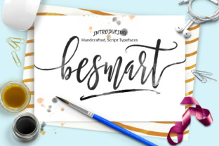 Be Smart Script: The Handmade Brush Font for Authentic Design
