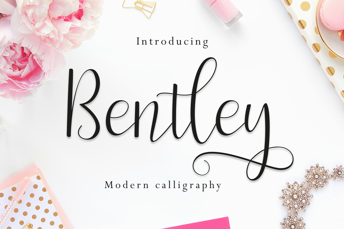 Bentley Script: Elevating Modern Design with Charm