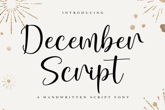 December Script: Crafting a Timeless Brand with a Handwritten Font