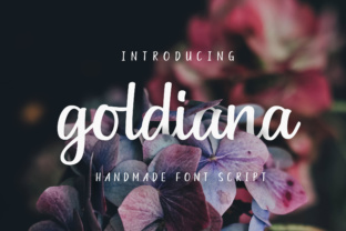 Goldiana Script: A Fresh Perspective on Handwritten Typography