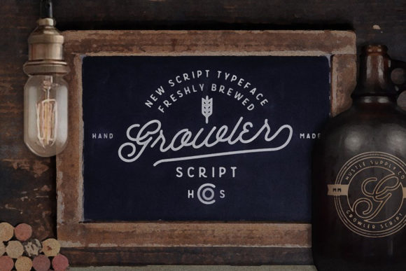Growler Script: A Delicate Handwritten Font for Elegant Designs