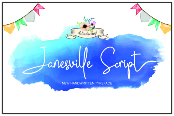 Janesville Script: A Fresh Take on Hand-Lettered Elegance