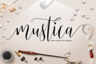 Mustica Script: The Calligraphy Typeface for Modern Brands