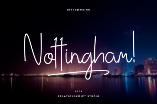 Nottingham Script: A Designer's Guide to This Hand-Drawn Typeface