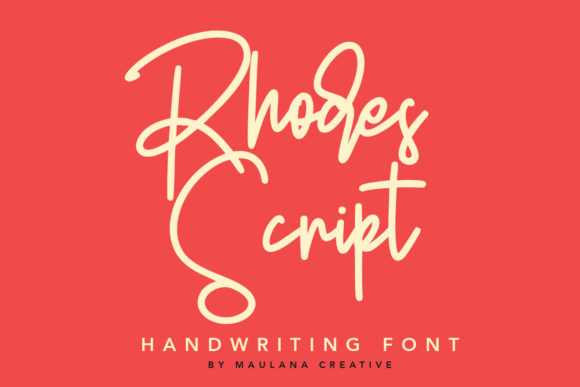 Rhodes Script: Bringing Timeless Elegance to Your Projects