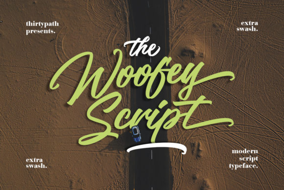 The Woofey Script: Where Handwritten Charm Meets Professional Polish