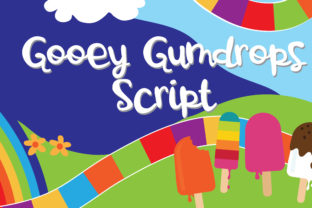 Unlocking Playful Branding with Gooey Gumdrops Script
