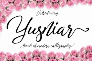 Yusniar Script: Elevating Your Designs with Modern Calligraphy